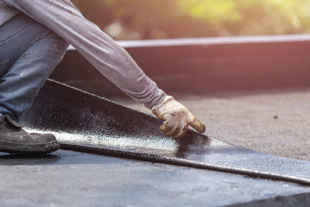 Professional Exterior Waterproofing technician working in Springfield, VA